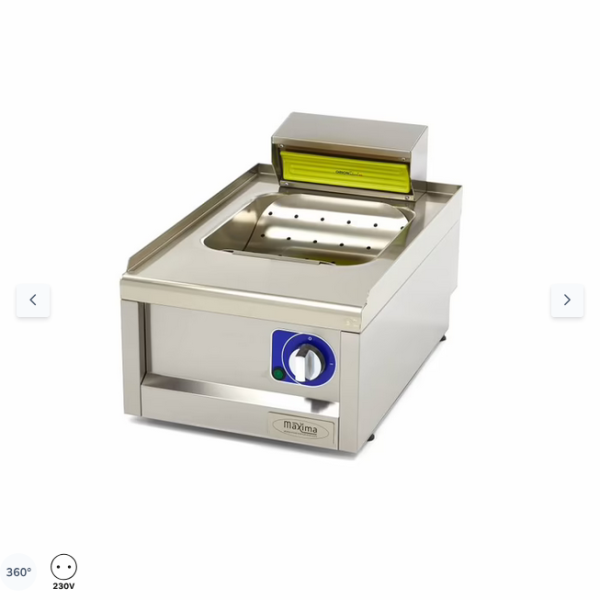  Θερμαντήρας τηγανιτών πατατών εμπορικού βαθμού - Ηλεκτρικός - Μονή μονάδα